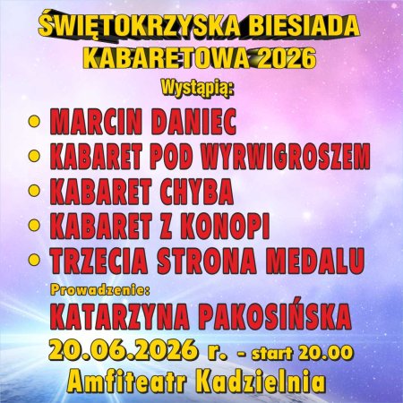 Świętokrzyska Biesiada Kabaretowa 2026 - kabaret