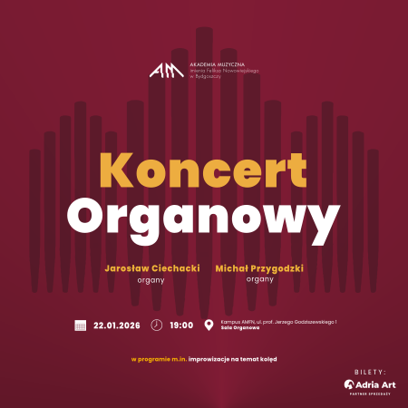 Koncert Organowy - Improwizacje na temat kolęd - koncert