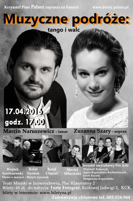 Muzyczne podróże cz.1 Tanga i walc - koncert