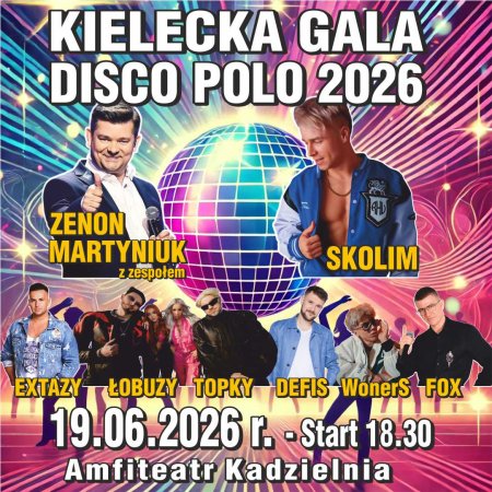 Kielecka Gala Disco Polo 2026 - koncert