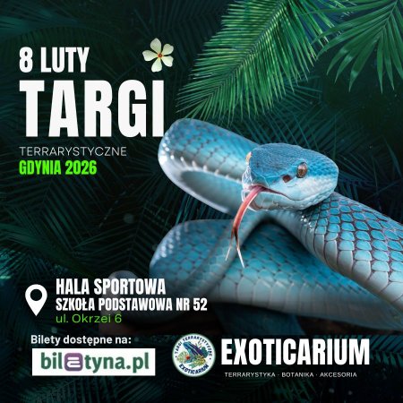 EXOTICARIUM Targi Terrarystyczne Gdynia 8 luty - targi