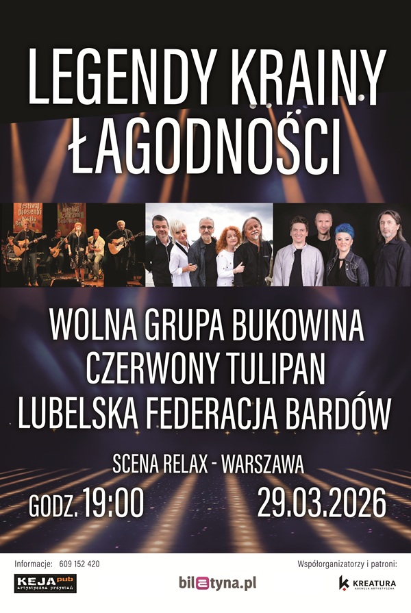 Legendy Krainy Łagodności Warszawa