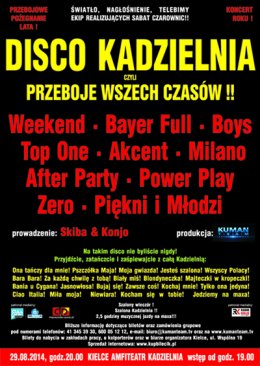 Disco Kadzielnia czyli Przeboje Wszech Czasów - koncert
