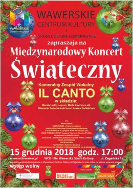 Międzynarodowy Koncert Świąteczny - koncert