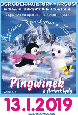 Pingwinek z Antarktydy - dla dzieci