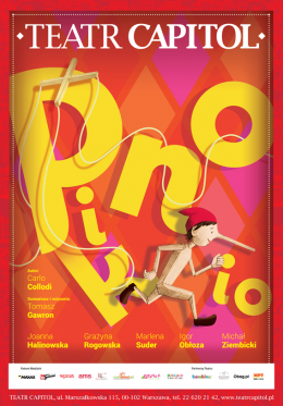 Pinokio - Teatr Capitol - Bilety na wydarzenie dla dzieci