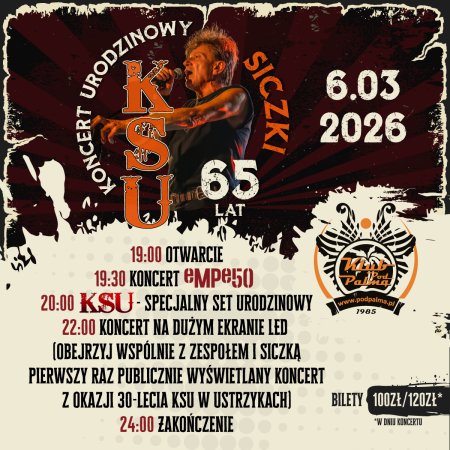 KSU - Koncert Urodzinowy Siczki - koncert