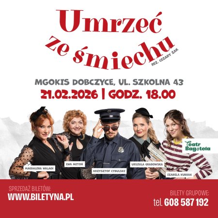 Umrzeć ze śmiechu - spektakl