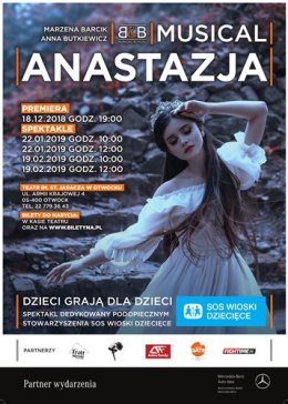 Anastazja - Bilety na wydarzenie dla dzieci