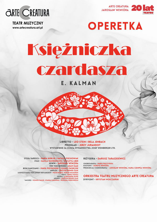 Księżniczka czardasza - Arte Creatura Teatr Muzyczny Poznań