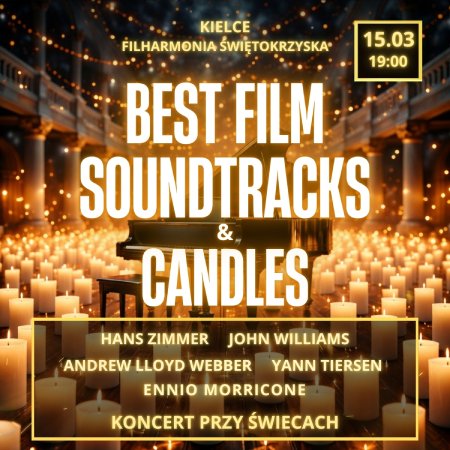 Piano Best Covers: Best Film Soundtracks &amp; Candles - koncert