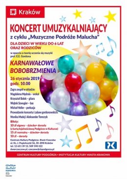 Koncert gordonowski - Karnawałowe Bobobrzmienia - koncert