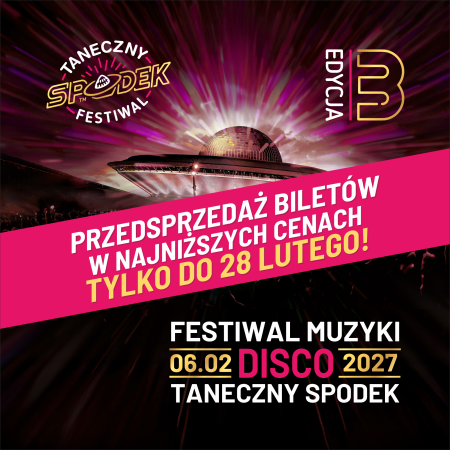 Festiwal Muzyki Disco - Taneczny Spodek 2027 - festiwal