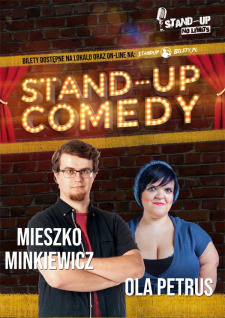 Stand-up No Limits: Mieszko Minkiewicz, Ola Petrus - stand-up