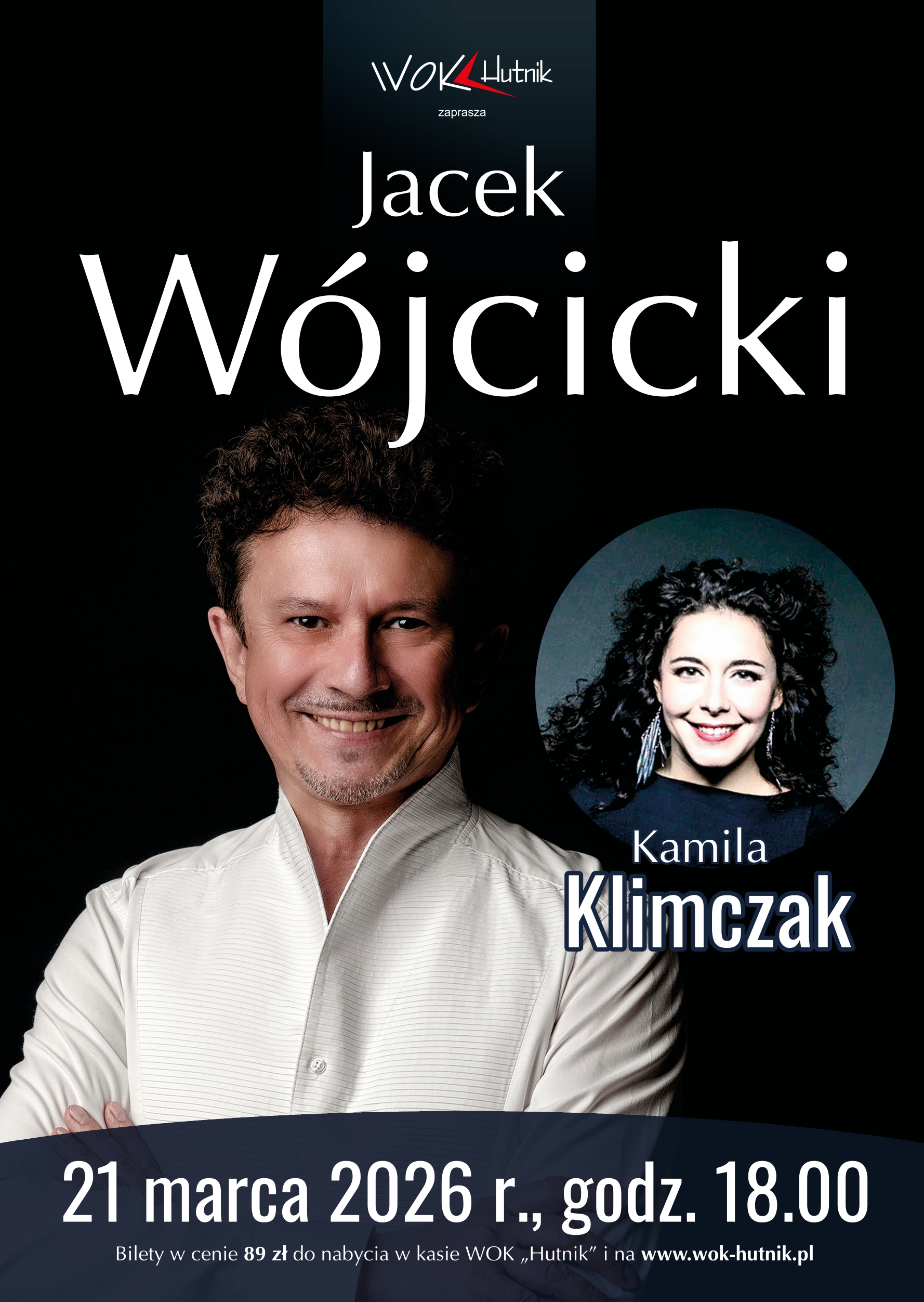 Koncert Jacek Wójcicki i Kamila Klimczak Wyszków