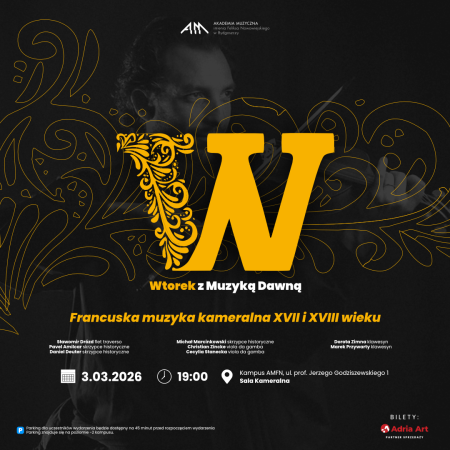 Wtorek z Muzyką Dawną: Francuska muzyka kameralna XVII i XVIII wieku - koncert