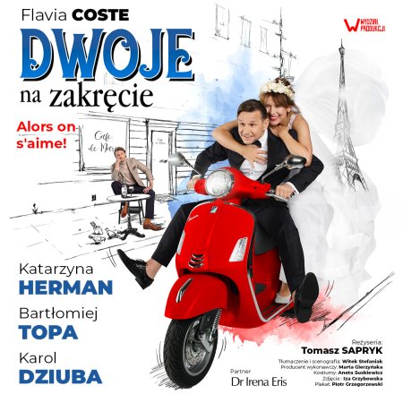 Dwoje na zakręcie - Herman, Topa i Dziuba w komedii teatralnej - spektakl