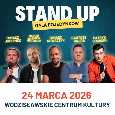 Gala pojedynków stand-up: Gajda, Jachimek, Nowaczyk, Gosiński, Wojciech - stand-up