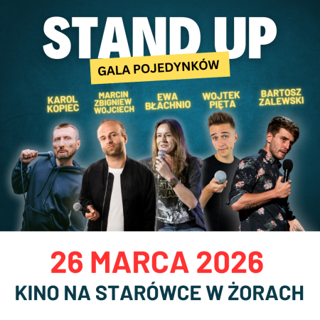 Gala pojedynków stand-up: Błachnio, Wojciech, Zalewski, Kopiec, Pięta - stand-up