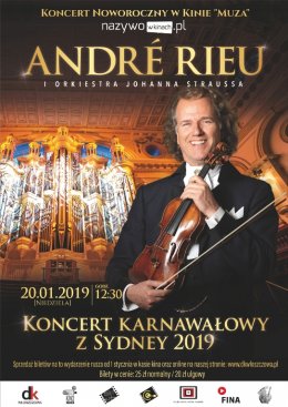 André Rieu w Kinie Muza - Bilety na koncert