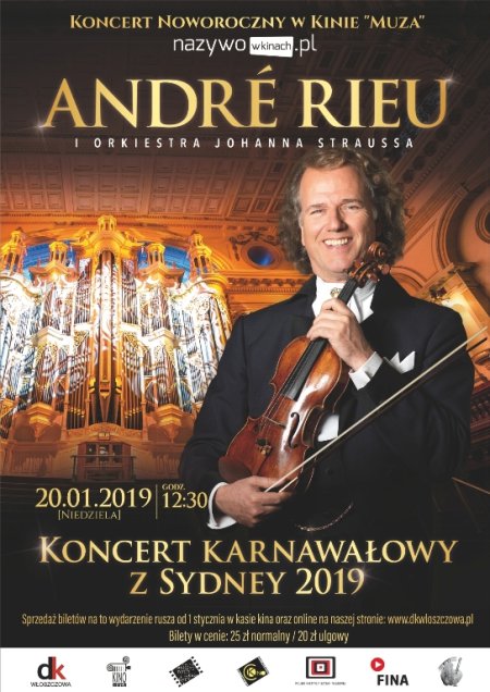 André Rieu w Kinie Muza - koncert