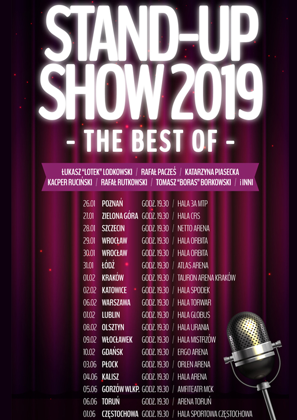 Standup Show The Best of Bilety Online, Opis, Recenzje 2024