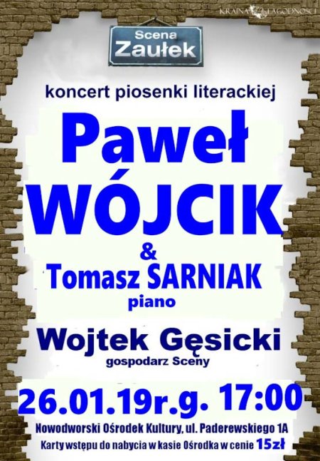 Scena Zaułek Paweł Wójcik - koncert
