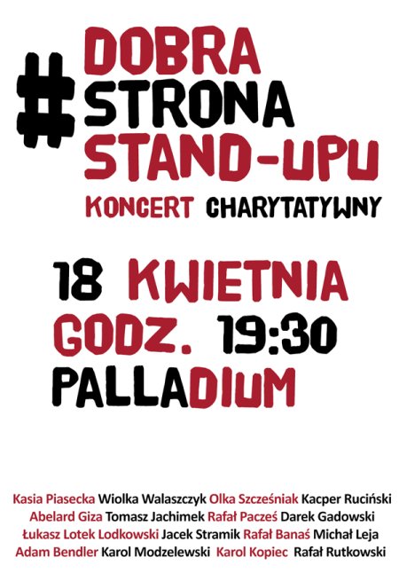 DOBRA STRONA STAND-UP'U - stand-up