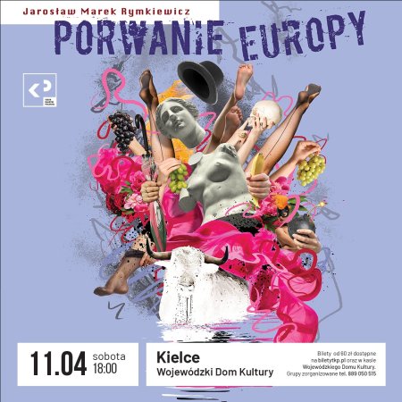 "Porwanie Europy" - spektakl Teatru Klasyki Polskiej w WDK w Kielcach - spektakl