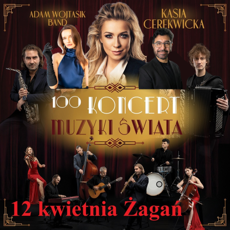 Koncert Muzyki Świata Adam Wojtasik Band &amp; Kasia Cerekwicka - koncert