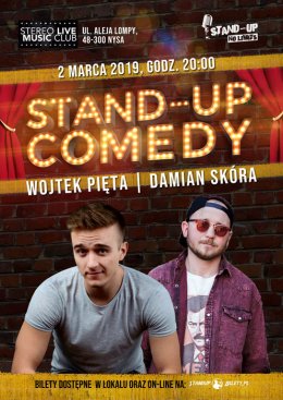 Stand-up: Wojtek Pięta i Damian Skóra - stand-up