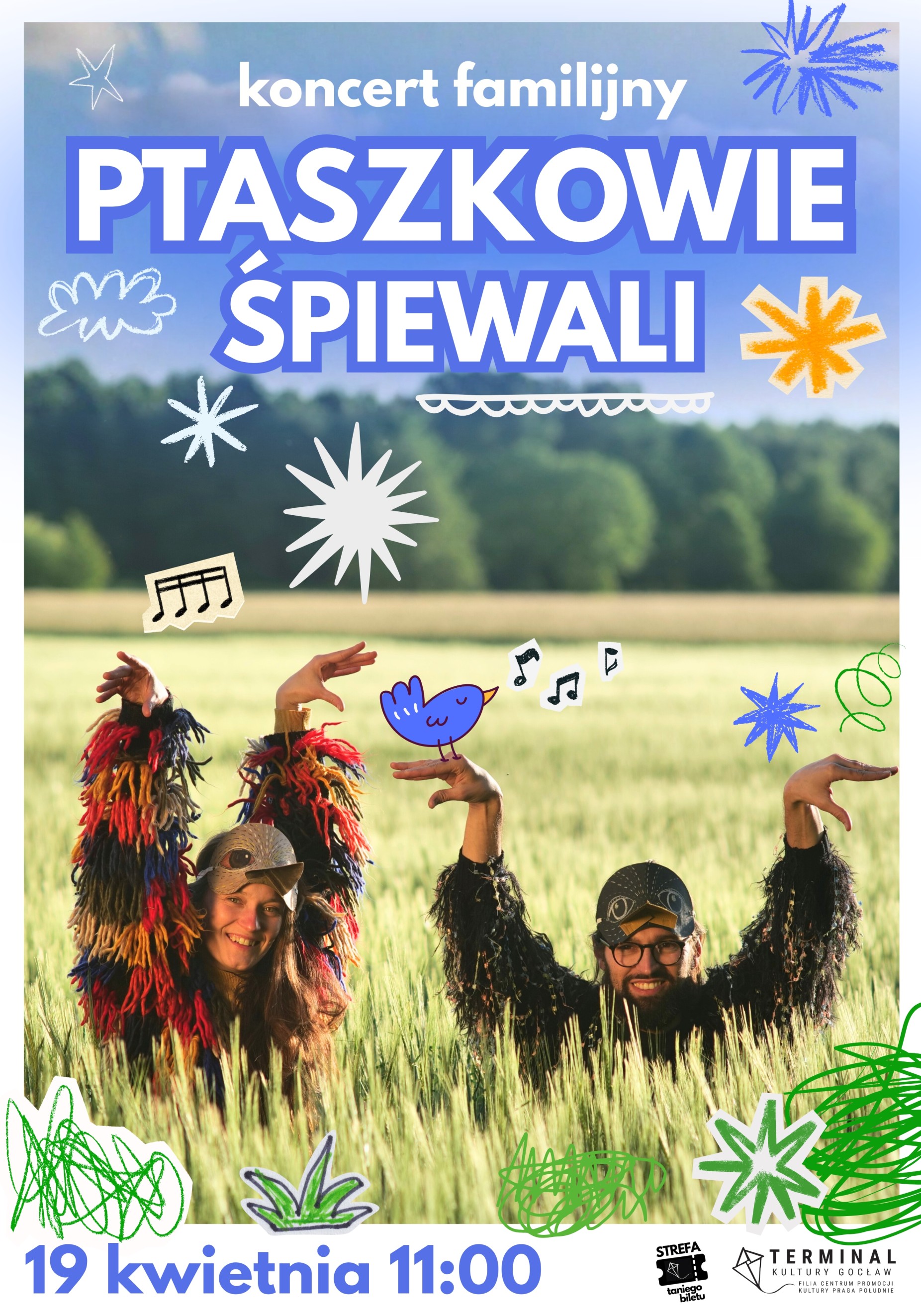 Ptaszkowie Śpiewali (koncert familijny) Warszawa