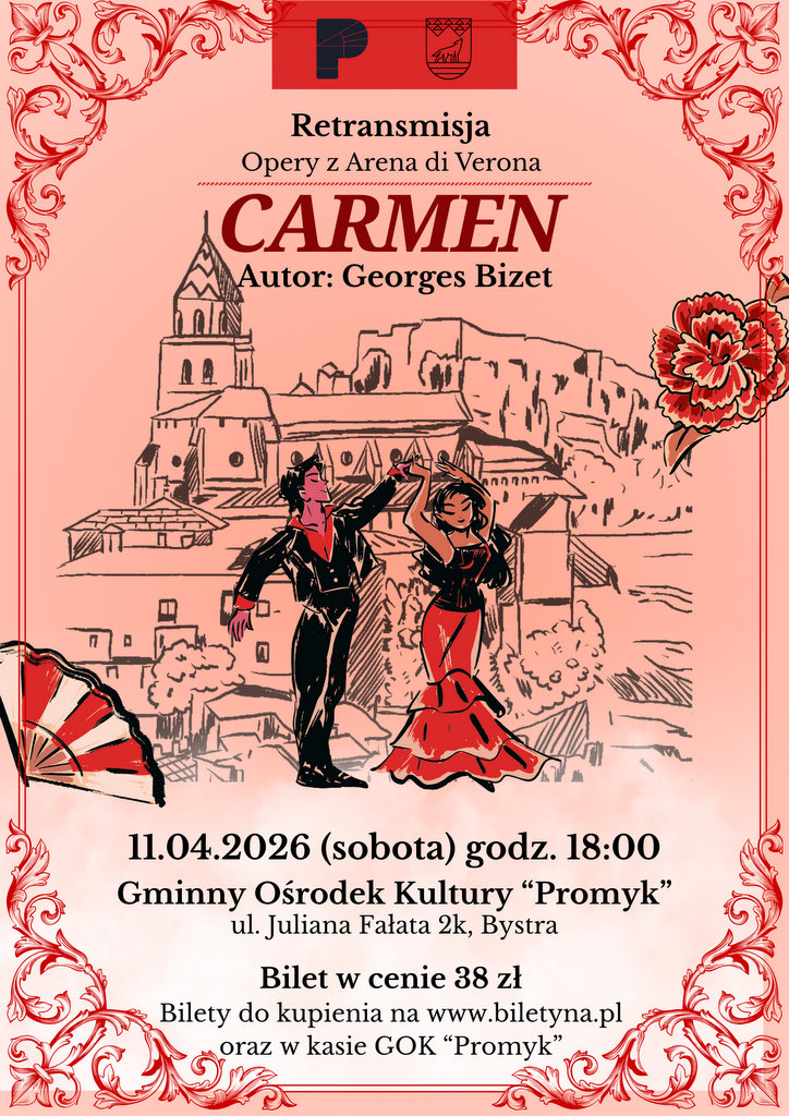 "Carmen" - retransmisja opery G. Bizeta Bystra