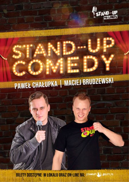 Stand-up No Limits: Maciej Brudzewski & Paweł Chałupka - stand-up