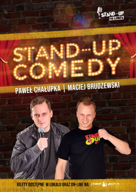 Stand-up No Limits: Maciej Brudzewski &amp; Paweł Chałupka - stand-up