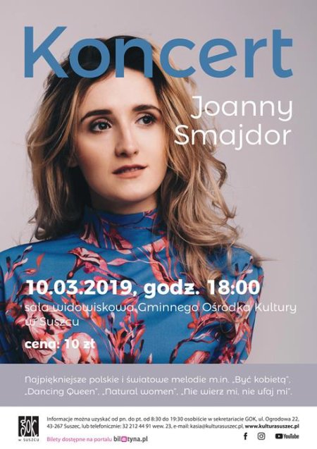 Koncert Joanny Smajdor - koncert