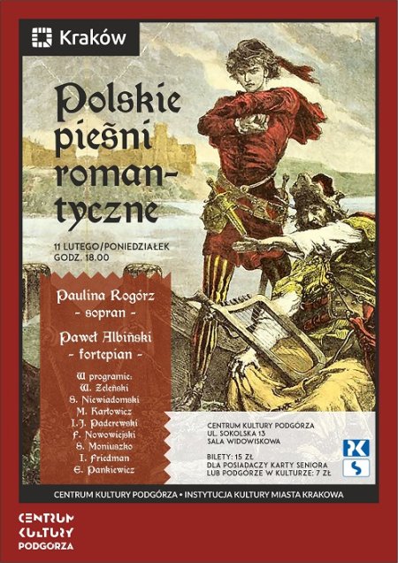 Koncert „Polskie pieśni romantyczne” - koncert