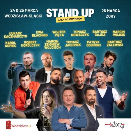 Gala pojedynków stand-up: Błachnio, Wojciech, Zalewski, Kopiec, Pięta - stand-up