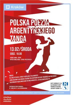Koncert „Polska poezja argentyńskiego tanga” - koncert