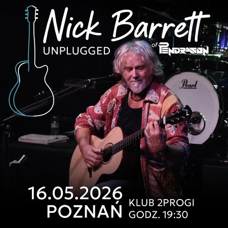 Nick Barrett (Pendragon) - unplugged - koncert
