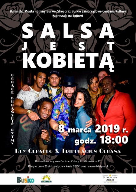 SALSA JEST KOBIETĄ - Rey Ceballo&Tripulacion Cubana - koncert