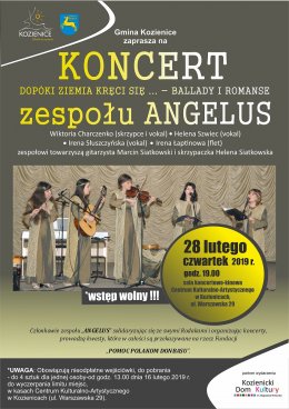 Koncert zespołu ANGELUS - koncert