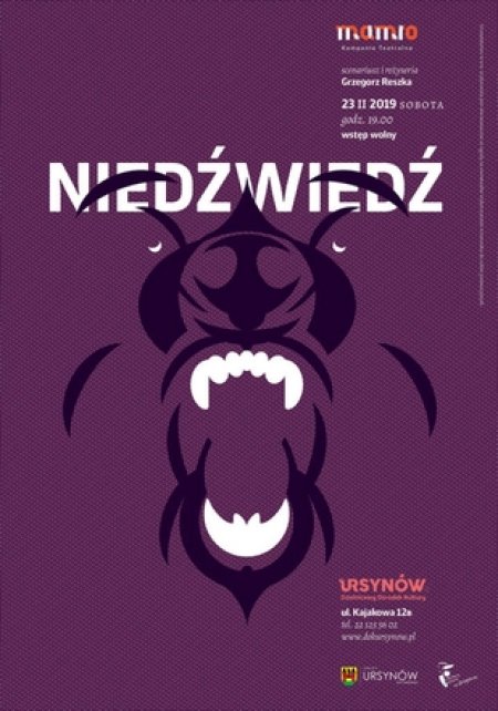 Niedźwiedź - spektakl teatralny - spektakl