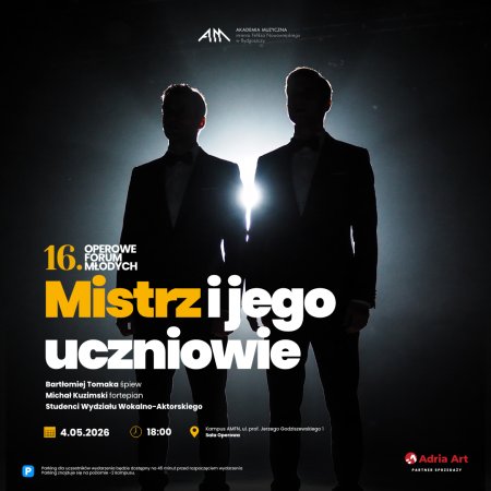 16. Operowe Forum Młodych: Mistrz i jego uczniowie - koncert