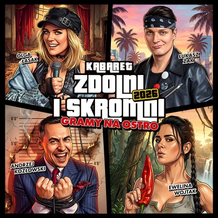 Zdolni i Skromni - "Gramy na ostro" - kabaret