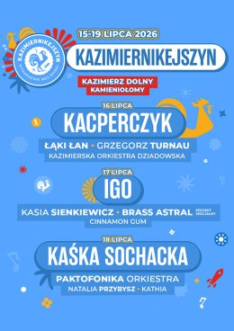 Kazimiernikejszyn 2026, XIII edycja