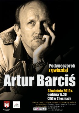 Artur Barciś - podwieczorek z gwiazdą - Bilety
