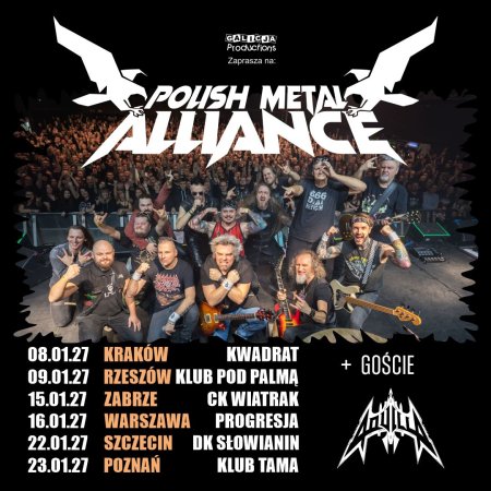 Polish Metal Alliance + gość Aquilla - koncert