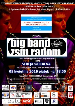 Koncert Big Bandu ZSM - Konferencja OKOD 2019 - koncert