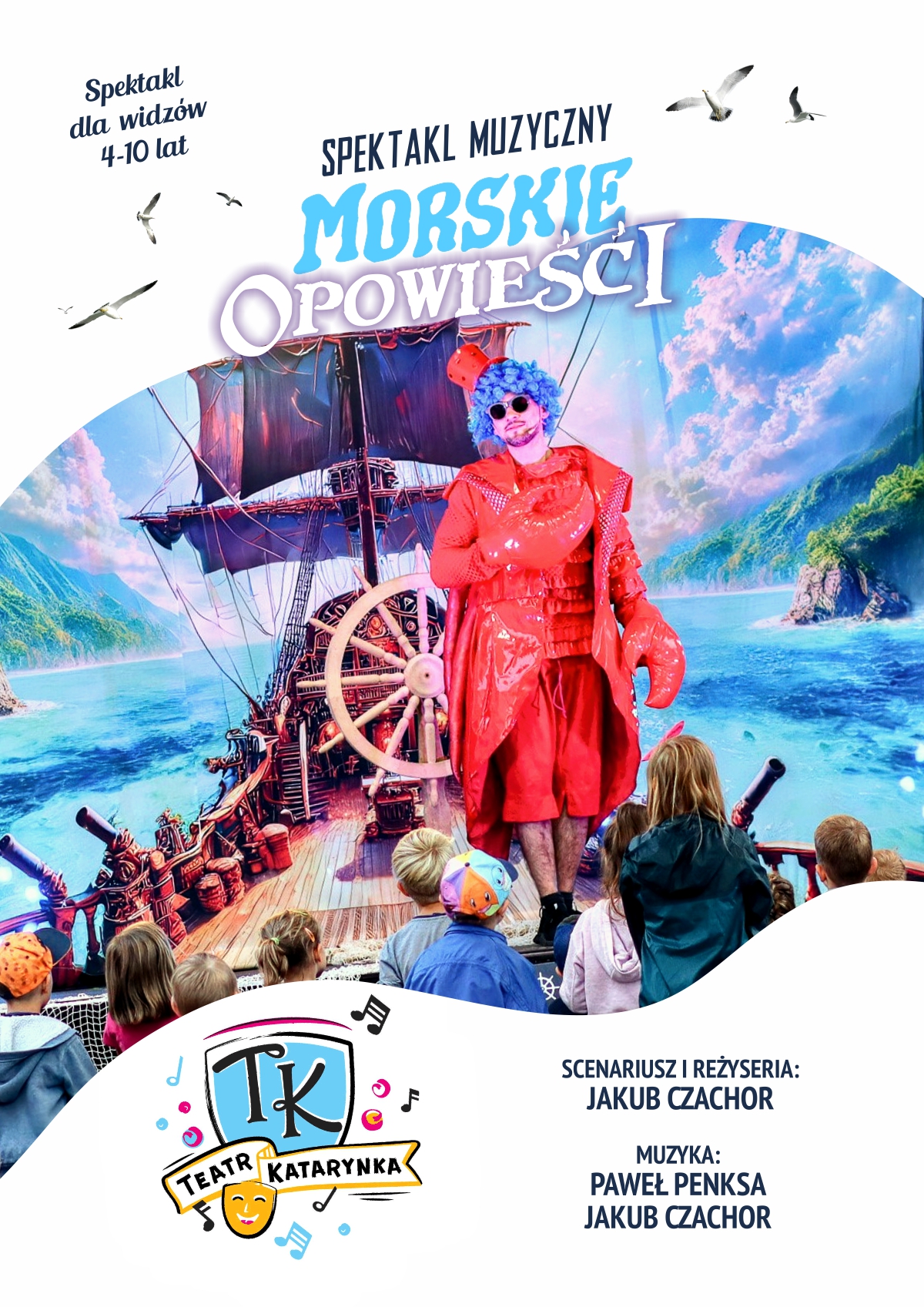 Morskie opowieści – spektakl muzyczny Teatru Katarynka Zielonka